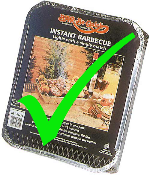 disposable bbq